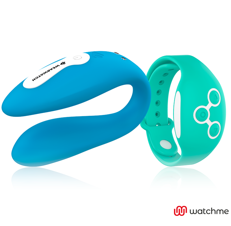 WEARWATCH DUAL PLEASURE DRAHTLOSE TECHNOLOGIE WATCHME INDIGO / AQUAMARINE – Bild 2