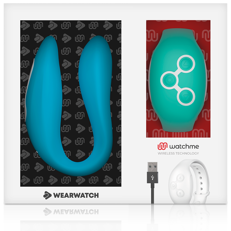 WEARWATCH DUAL PLEASURE DRAHTLOSE TECHNOLOGIE WATCHME INDIGO / AQUAMARINE – Bild 6