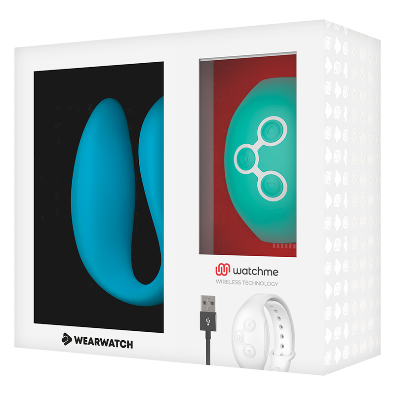 WEARWATCH DUAL PLEASURE DRAHTLOSE TECHNOLOGIE WATCHME INDIGO / AQUAMARINE – Bild 7