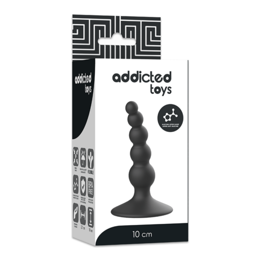 ADDICTED TOYS ANAL SEXUELLER PLUG 10CM SCHWARZ – Bild 5