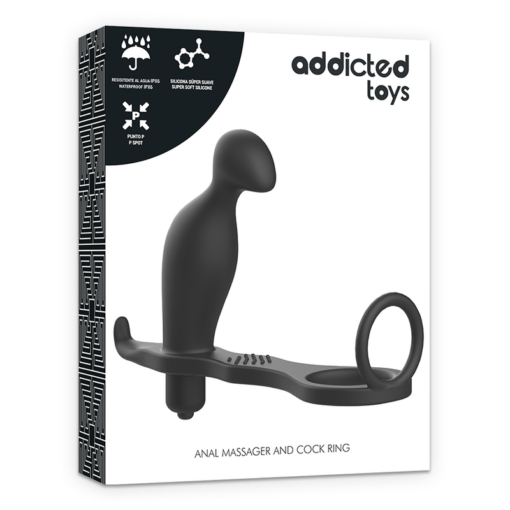 ADDICTED TOYS ANAL PLUG MIT SCHWARZEM SILIKONRING – Bild 6