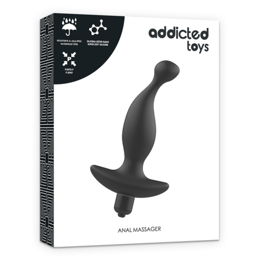 ADDICTED TOYS ANAL MASSAGER MIT SCHWARZER VIBRATION – Bild 6