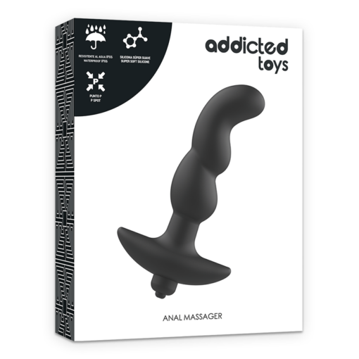 ADDICTED TOYS ANAL MASSAGER MIT SCHWARZER VIBRATION – Bild 5