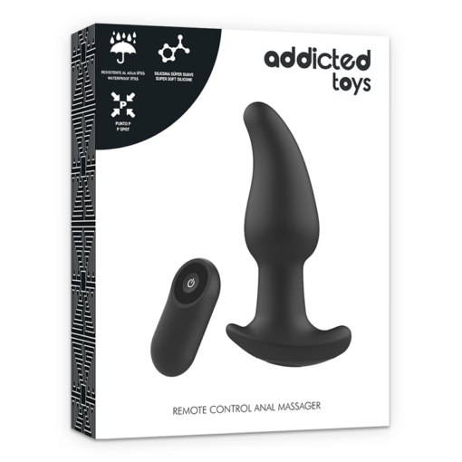 ADDICTED TOYS FERNBEDIENUNG STECKER ANAL P-SPOT SCHWARZ – Bild 6