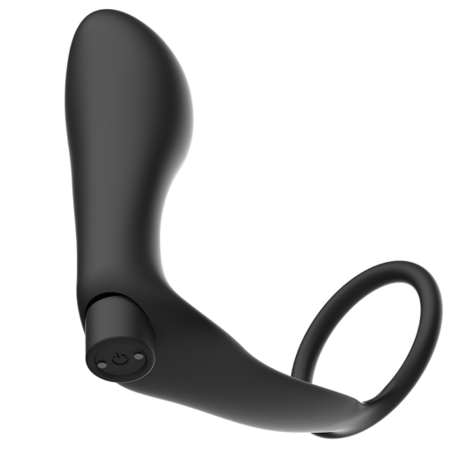 ADDICTED TOYS PENISRING MIT FERNBEDIENUNG ANAL PLUG SCHWARZ WIEDERAUFLADBAR – Bild 5
